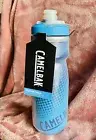 CamelBak Water Bottle Blue Podium chill 21 Oz Insulated W/ Drink/No Drink Valve