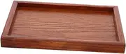 SEWACC Wooden Display Platform Figures Serving Tray Base for Ship Models Tanks Cars Airplanes Compact Stable Design for and Display