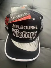 Melbourne Victory FC Cap Hat Official Merchandise Blue Adjustable OSFM BNWT