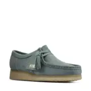 Clarks Originals Women's Wallabee Ocean Blue Suede Shoes Size UK 4D/37