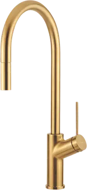 Oliveri Vilo Gold Pull Out Mixer Tap