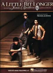 JONAS BROTHERS A LITTLE BIT LONGER SHEET MUSIC PIANO/VOCAL/GUITAR NEW ON SALE