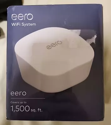 eero mesh Wi-Fi router. New-Factory Sealed (J010111)