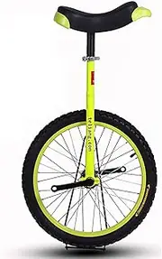 Men's Unicycle 16/18/20 Inch Big Wheel, Larger Unicycle for Unisex Adult/Big Kids/Mom/Dad/Tall People Height from 120-175Cm Durable TDF