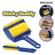 Sticky Buddy Reusable Sticky Picker Upper lint roller brush pet hair remover