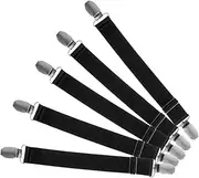 Elastic Boot Straps Pants Leg Clips 5PCS Adjustable Motorcycle Riding Leg Straps Comfortable Antislip Design