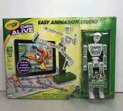 Color Alive Crayola Easy Animation Studio with Posable Mannequin and Stand NEW!