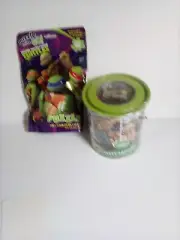 2 X Nickelodeon Teenage Mutant Ninja Turtles Puzzle on the Go + Activity Art Can