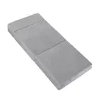 Giselle Bedding Folding Foam Mattress Portable Sofa Bed Lounge Chair Velvet Ligh