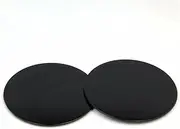 Hidream 2pcs 80mm Dashboard Dash Disc Disk Plate with Circle Adhesion Sticker Replacement for Sat Nav GPS Tomtom Garmin Mount Holder