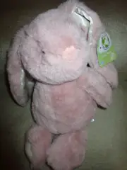 NWT Spark Create Imagine blush Pink Bunny Rabbit Stuffed Plush Rattle 14" Tags