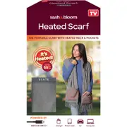 As Seen On TV Sash & Bloom Heated Scarf - Slate