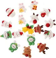 Operitacx Sets Bunny Resin Charms Glitter Flatback Charms for DIY Decorations for Boys and Girls Supplies and Headdress Pcs