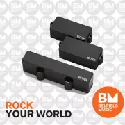 EMG PJ-Set PJ-Bass Guitar Pickup Set Black - Brand New - Belfield Music