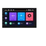 7 Inch Touch Dual Ingot Mp5 Bluetooth Player - Standard + 4 Lights Camera