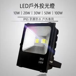 【JOYA LED】100W LED 戶外防水投射燈 投光燈(防水防塵IP65 全電壓 一年保固)