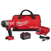 Milwaukee 1/2" High Torque Impact Wrench 18V Li-Ion Cordless W/Friction Ring Kit