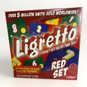 LIGRETTO RED SET CARD GAME (2009) RARE New Sealed, 2-4 Players, 10 Minutes