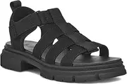 [UGG] Ashton Multistrap Slide Sandals, black, 21 EU