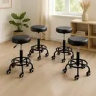 Levede 4x Salon Stool Swivel Bar Stools Chair Barber Hydraulic Lift Hairdressing