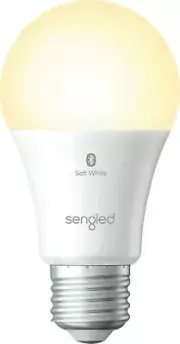 Sengled - Smart Bluetooth MESH LED Soft White A19 Bulb - Soft White