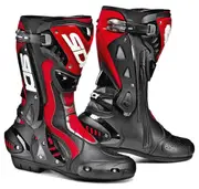 Sidi ST Motorcycle Boots, black-red, Size 49 for Men Black Red