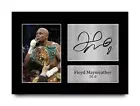 Floyd Mayweather Signed Pre Printed Autograph A4 Photo Gift For a Boxing Fan