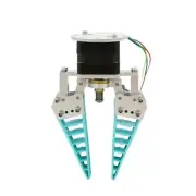 Electric Two-Finger Flexible Robot Claw Bionic Hand Fruit Sorting Claw w/Motor