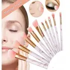 Marbling Handle Foundation Brush Blusher Tool Cosmetic Applicator Women Beauty