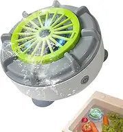 Efficient Portable Fruit And Vegetable Washers, 2025 New Automatic Fruit Washing Machine With USB Charging Base, Electric Cleaning Machine For Kitchen Draining Daily Use Home Cooking Meal Prep Washing