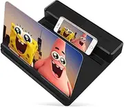 Magnifying Glass,20 26 32in Phone Screen with Speakers,Amplifier Blu-ray Ultra-Clear Magnifying Projector Screen Enlarger Eye Protection with Foldable Holder Stand-Supports All Smartphones
