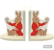 Bunnykins Wooden Bookends