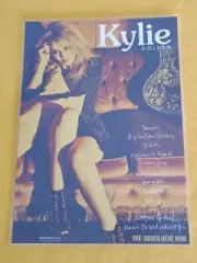 KYLIE - KYLIE MINOGUE - GOLDEN - Laminated Promotional Poster