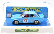 Scalextric "Oakcroft Garage" Ford Escort MKI DPR W/ Lights 1/32 Slot Car C4445
