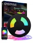 Outdoor LED Strip Lights Waterproof 32.8ft - USB Powered Smart Strip Lights w...