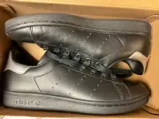 NEW ADIDAS ORIGINALS WOMAN STAN SMITH SZ 6 BLACK SILVER BB5156