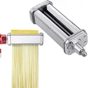 Obokidly 1PCS OR 3-Piece/Set Stainless Steel Pasta Maker Attachment for KitchenAid Stand Mixers, Stainless Steel Pasta Roller & Cutter Accessories (Spaghetti Cutter Blade)