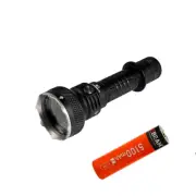 Acebeam L18 Long Throw OSRAM LED Flashlight -1500 Lumen -1km Throw with battery