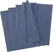 uxcell 60 Sheets Wrapping Tissue Paper, Glitter Tissue Paper for Gift Bags 14 x 20 Inch Sparkle Tissue Paper for Gift Wrapping, DIY Crafts, Packing, Dark Blue