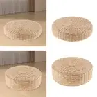 Woven Flat Seat Cushion Tatami Cushion Chair Pad Round Floor Pillow Floor