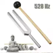 Tuning Fork 528C 528HZ Tuner with Mallet Set DNA Repair Nervous System Healing