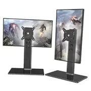 2 Pack Single LCD Computer Monitor Free-Standing Desk Stand Riser for 13 inch