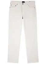 Citizens OF Humanity The Elijah Ribbed Straight-leg Jeans - Ecru - 33 (W33 / M) 33 (W33 / M)