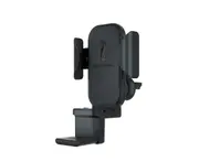 Three-In-One Fast Vehicle Wireless Charger For Iphone，Iwatch And Headphones - Black