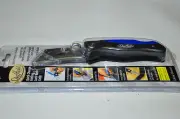 Quick Change Folding Lock Back Utility Sheffield Knife-Belt Clip+blade storage