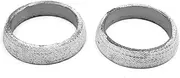 Sourcingmap 2pcs 60mm Car Exhaust Pipe Header Manifold Downpipe Donut Gasket