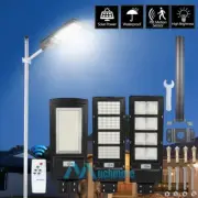 990000000LM Solar LED Street Light Commercial PIR Sensor Remote Flood Light IP67