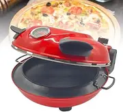 Tabletop Pizza Oven, Indoor Pizza Oven Electric Pizza Maker With 31 Cm Flame Resistant Stone Plate, 50-420℃ Temperature Control, Double-sided Heating, for Household, Kitchen B