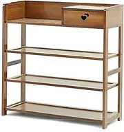 Household Items, Home Shoe Cabinet, Shoe Rack, Shoe Storage Box, Household Items For Closet Corridor Cloakroom,Shoe Rack, Bamboo Shoe Rack Organiser With Drawer Multifunctional Storage Shelf