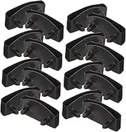 Yardenfun 20Pcs Bed Holders Replacement Caps for Beds Easy Installation Furniture Accessories Plastic End Caps for Bed Frames